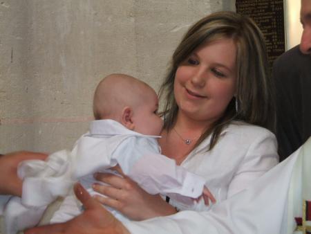 mon bapt�me et la fete des fillan�ailles de mes parents